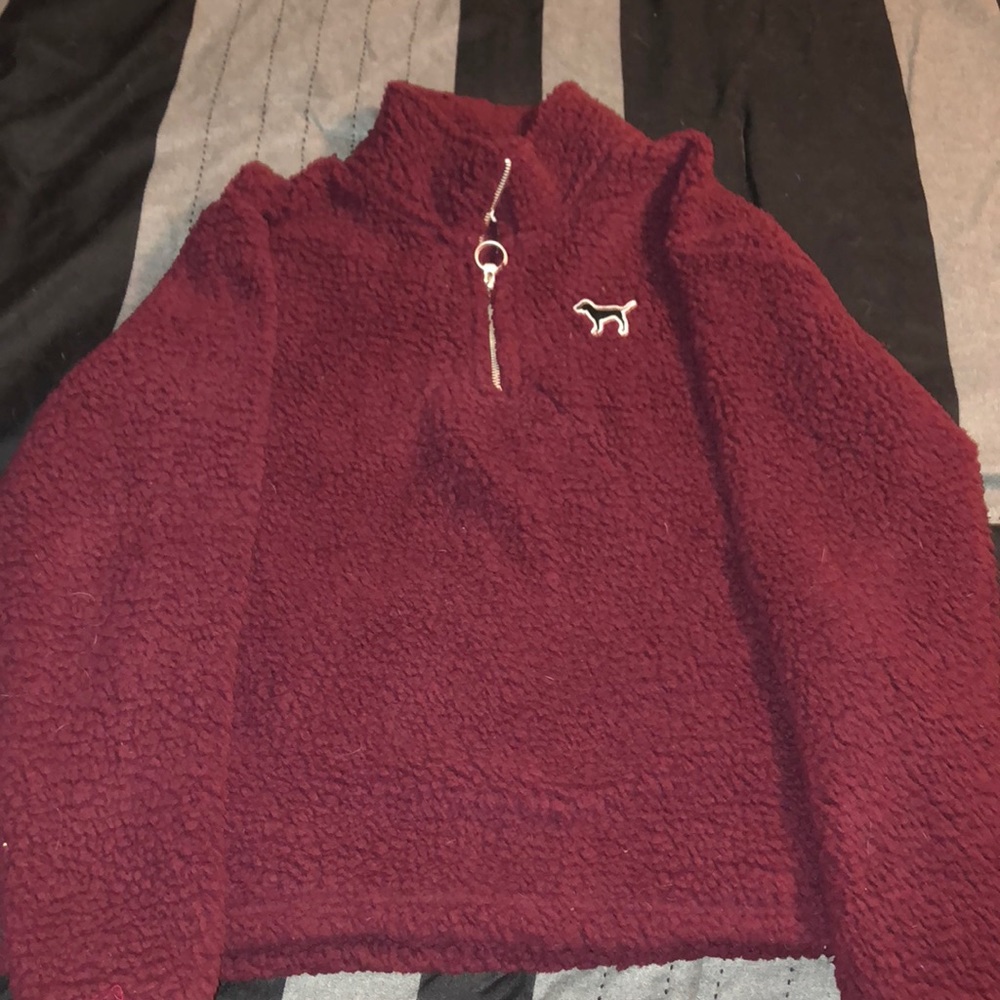 Pink Sherpa fleece